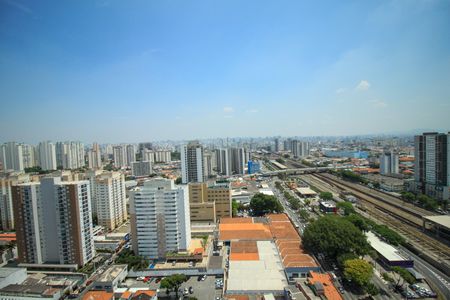 Sacada Vista de apartamento para alugar com 1 quarto, 28m² em Quarta Parada, São Paulo