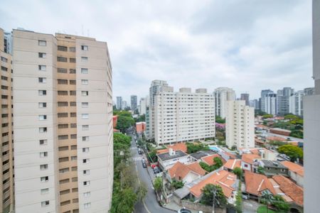 Varanda - Vista de apartamento à venda com 2 quartos, 91m² em Jardim das Acácias, São Paulo