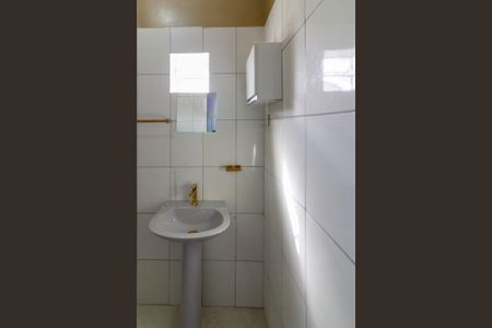 Banheiro de kitnet/studio para alugar com 1 quarto, 17m² em Santo Amaro, São Paulo