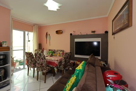 Sala de apartamento à venda com 2 quartos, 54m² em Parque Oratório, Santo André