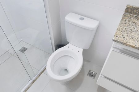 Apartamento para alugar com 66m², 3 quartos e 2 vagas Apartamento para alugar com 66m², 3 quartos e 2 vagasBanheiro da Suíte