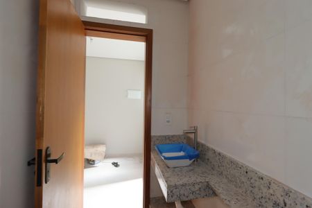 Banheiro Social de apartamento para alugar com 1 quarto, 25m² em Vila Curuçá, Santo André