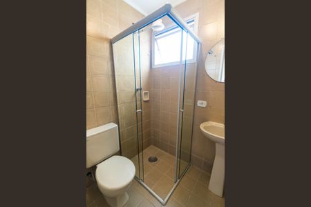 Banheiro Detalhe de apartamento à venda com 1 quarto, 43m² em Vila Clementino, São Paulo