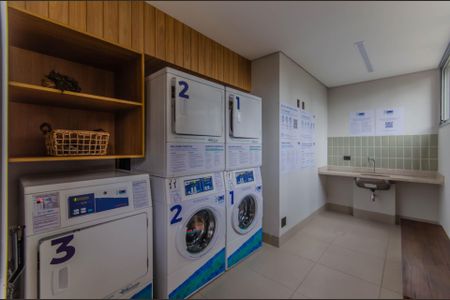 Apartamento para alugar com 37m², 1 quarto e sem vaga Apartamento para alugar com 37m², 1 quarto e sem vagaÁrea comum - Lavanderia