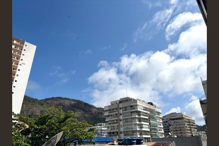 Varanda da sala - vista de apartamento para alugar com 1 quarto, 38m² em Botafogo, Rio de Janeiro