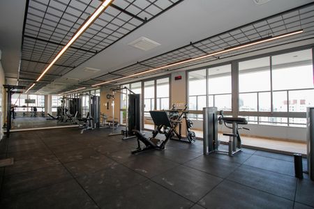 Apartamento para alugar com 50m², 1 quarto e 1 vaga Apartamento para alugar com 50m², 1 quarto e 1 vagaÁrea Comum - Academia