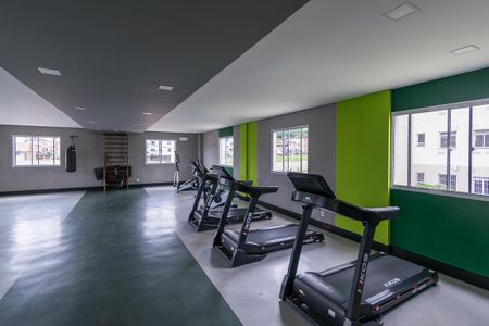 Apartamento para alugar com 34m², 1 quarto e sem vaga Apartamento para alugar com 34m², 1 quarto e sem vagaÁrea comum - Academia