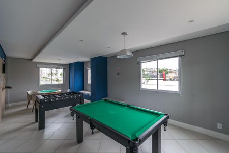 Apartamento para alugar com 34m², 1 quarto e sem vaga Apartamento para alugar com 34m², 1 quarto e sem vagaÁrea comum - Sala de jogos