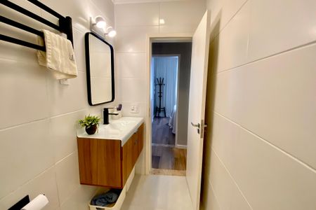 Apartamento à venda com 50m², 1 quarto e 1 vaga Apartamento à venda com 50m², 1 quarto e 1 vagaBanheiro