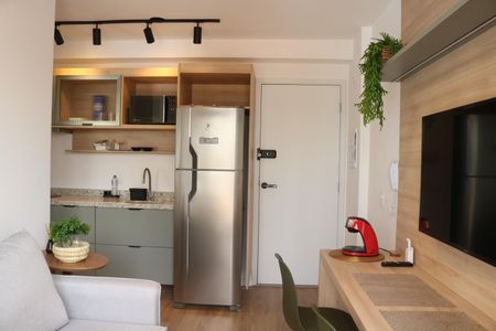 Sala de apartamento para alugar com 1 quarto, 21m² em Perdizes, São Paulo