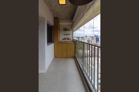 Varanda de apartamento para alugar com 2 quartos, 50m² em Santo Amaro, São Paulo