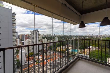 Varanda de apartamento para alugar com 2 quartos, 50m² em Santo Amaro, São Paulo