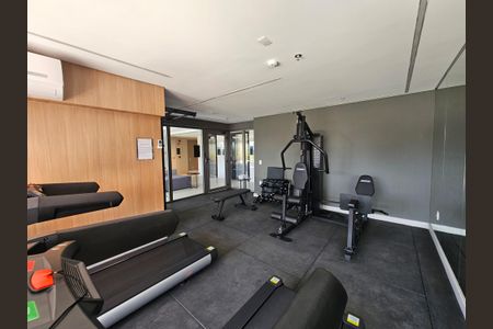 Studio para alugar com 26m², 1 quarto e sem vagaAcademia