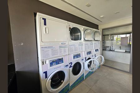 Studio para alugar com 26m², 1 quarto e sem vagaLavanderia