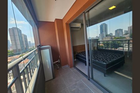 Studio para alugar com 26m², 1 quarto e sem vagaSacada