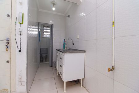 Cozinha de apartamento à venda com 1 quarto, 37m² em Liberdade, São Paulo