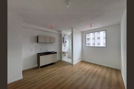 Sala de apartamento para alugar com 2 quartos, 37m² em Jardim, Santo André