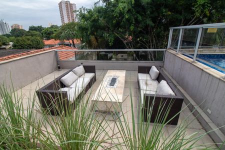 Apartamento à venda com 48m², 1 quarto e 1 vaga Apartamento à venda com 48m², 1 quarto e 1 vagaÁrea comum - Lareira