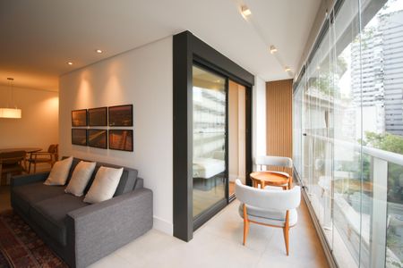 Sala de apartamento para alugar com 2 quartos, 98m² em Jardins, São Paulo