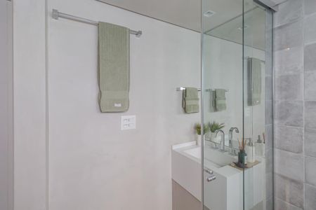 Apartamento para alugar com 89m², 2 quartos e 1 vaga Apartamento para alugar com 89m², 2 quartos e 1 vagaBanheiro da Suíte 2