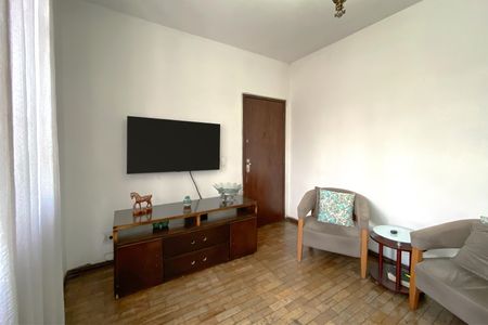 Sala de apartamento à venda com 3 quartos, 121m² em Graça, Belo Horizonte