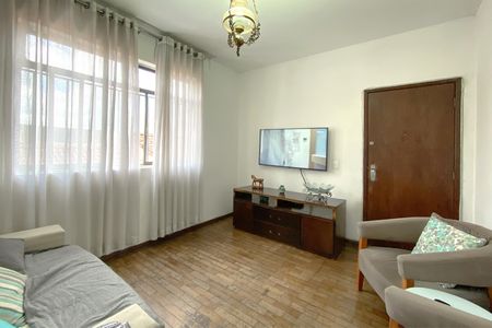 Sala de apartamento à venda com 3 quartos, 121m² em Graça, Belo Horizonte