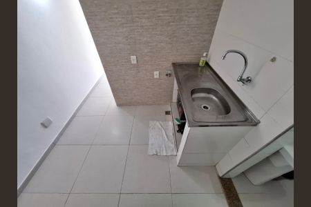 Cozinha de apartamento para alugar com 1 quarto, 25m² em Lapa, Rio de Janeiro