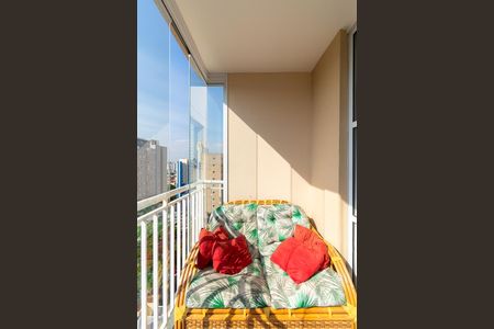 Varanda da Sala de apartamento para alugar com 3 quartos, 70m² em Vila Lucia, São Paulo
