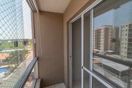 Varanda Sala  de apartamento para alugar com 2 quartos, 51m² em Vila São Pedro, Hortolândia