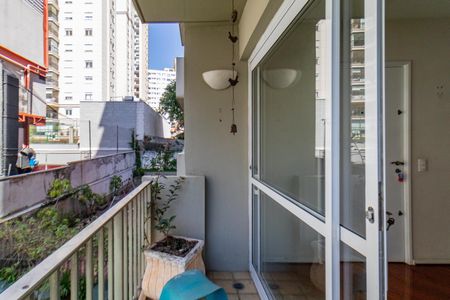 Varanda da Sala de apartamento para alugar com 2 quartos, 95m² em Perdizes, São Paulo