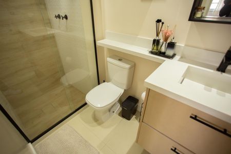 Apartamento à venda com 62m², 2 quartos e 1 vaga Apartamento à venda com 62m², 2 quartos e 1 vagaBANHEIRO DA SUÍTE