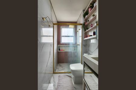 Apartamento à venda com 116m², 3 quartos e 2 vagasBanheiro da Suíte 1