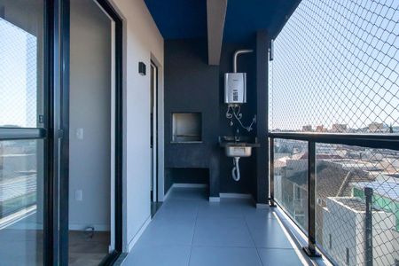 Varanda da Sala de apartamento para alugar com 2 quartos, 55m² em Campo Comprido, Curitiba