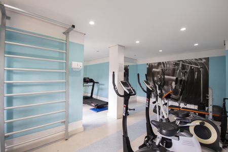 Apartamento à venda com 58m², 2 quartos e 1 vaga Apartamento à venda com 58m², 2 quartos e 1 vagaÁrea comum - Academia