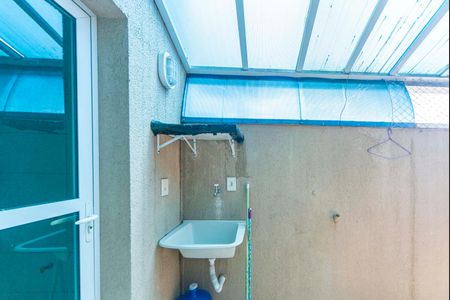 Vista da Sala de apartamento para alugar com 3 quartos, 65m² em Vila Bela Vista, Santo André
