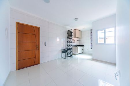 Sala de apartamento para alugar com 3 quartos, 65m² em Vila Bela Vista, Santo André