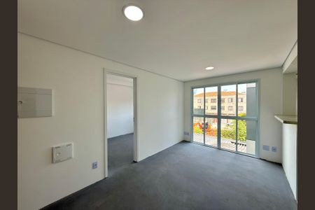 Sala de apartamento à venda com 1 quarto, 35m² em Santo Amaro, São Paulo