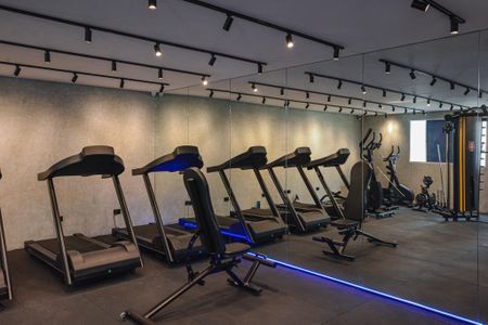 Apartamento à venda com 44m², 2 quartos e 1 vaga Apartamento à venda com 44m², 2 quartos e 1 vagaÁrea comum - Academia