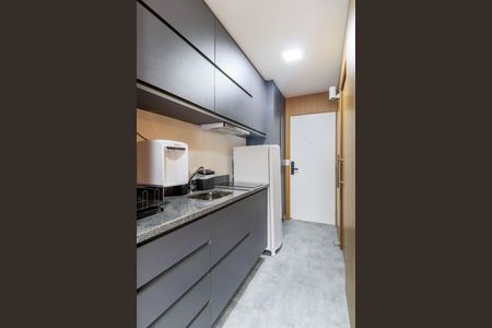 Studio à venda com 35m², 1 quarto e sem vagaCozinha