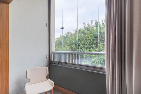 Studio à venda com 35m², 1 quarto e sem vagaVaranda