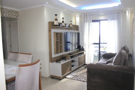 Sala de apartamento à venda com 2 quartos, 64m² em Gopoúva, Guarulhos