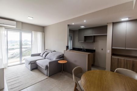 Sala  de apartamento para alugar com 1 quarto, 50m² em Melville Empresarial Ii, Barueri