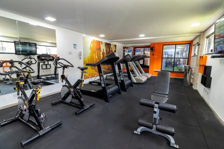 Apartamento para alugar com 50m², 1 quarto e 1 vaga Apartamento para alugar com 50m², 1 quarto e 1 vagaÁrea comum - Academia