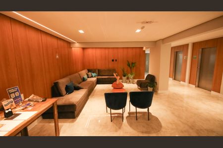 Área comum de apartamento para alugar com 1 quarto, 55m² em Vila Caiçara, Praia Grande