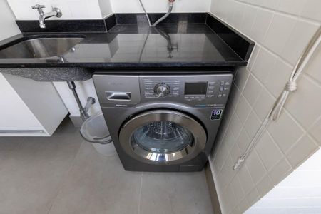 Apartamento para alugar com 128m², 2 quartos e 1 vagaLavanderia