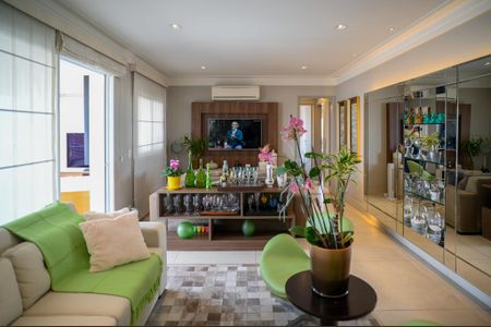 Apartamento à venda com 124m², 3 quartos e 2 vagas Apartamento à venda com 124m², 3 quartos e 2 vagasSala