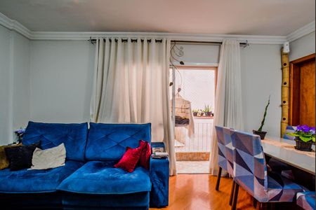 Sala de apartamento à venda com 3 quartos, 102m² em Vila Pires, Santo André