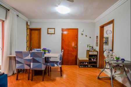 Sala de apartamento à venda com 3 quartos, 102m² em Vila Pires, Santo André