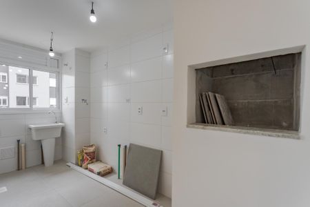 Apartamento para alugar com 60m², 2 quartos e 1 vagaCozinha e Área de Serviço