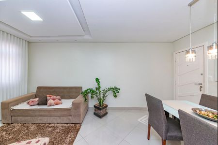 Sala de apartamento à venda com 3 quartos, 89m² em Monsenhor Messias, Belo Horizonte